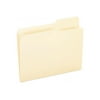 Pendaflex Essentials 752-1/3-3 File Folders, 1/3 Cut, Third Position, Top Tab, Letter, Manila, 100/Box