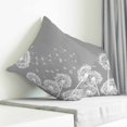 thumbnail image 3 of White Dandelion Pillow Covers 16x16 Inch Decorative Throw Pillow Cover, Spring Plants Flowers Vintage Gray Sofa Pillowcases Accent Cushion Case Home Decor Bedroom Living Room, 3 of 6