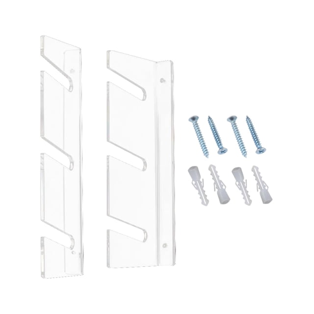 jinwen Planche à Roulettes Mur Rack d'Affichage Planche à Roulettes Plate-Forme pour Skateboarders Durable Transparent