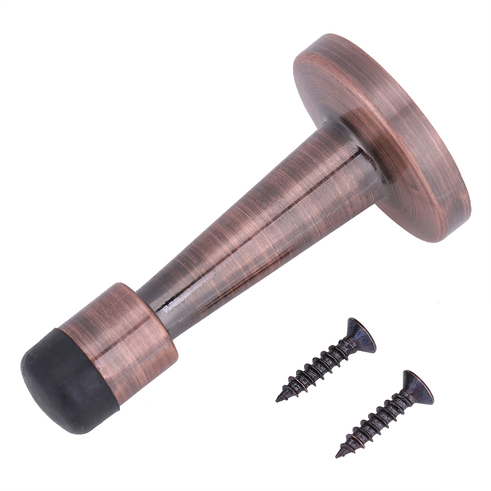 Mgaxyff Door Holder,Zinc Alloy + Rubber AntiCollision Door Stopper