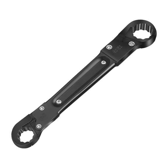 Plumbing Wrench, Double Head Pipe Faucet Wrench and Stop Wrench, Adjustable for Compression Angle Stops and Supply Lines, Auto Repair Socket Wrench Tool Kit for Home Plumbing, Kitchen, Bathroom, Fix