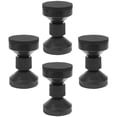 thumbnail image 6 of Adjustable Headboard Wall Protector for Beds and Sofas - 4pcs Black, 6 of 6