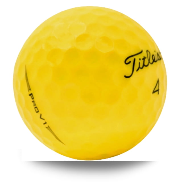 60 Pro V1 2020 5A Yellow by Mulligan Golf Balls - Used Golf Balls