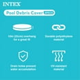 thumbnail image 4 of Intex 12' Swimming Pool Solar Cover Tarp & 12' Swimming Pool Debris Cover, 4 of 12