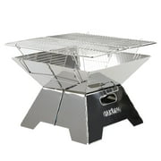 HAKONG furnace,Steel Barbecue BBQ Stainless Steel Barbecue BBQ Portable barbecue AYUMN Party BUZHI BBQ Durable Portable Stable BBQ Durable QISUO Steel Stable BBQ Picnic.