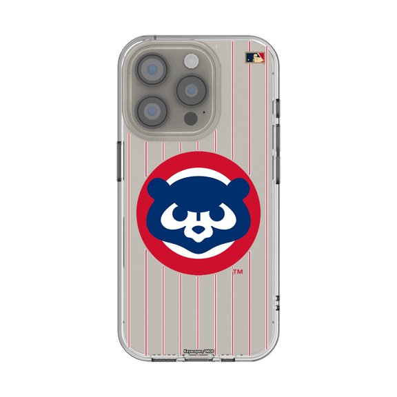Chicago Cubs 1979-1998 Cooperstown Pinstripe iPhone Clear Case
