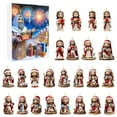 Christmas Countdown Calendar 2024 2D Christmas Nativity Advent Calendar
