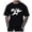 Black, variant on Men Summer Tops Tall Neck Shirt Co T Dark Undershirt Men Loose Athletic Tees Mens Button down Shirt Long Sleeve Casual Top T Shirts Bulk Trumpet Sleeve Shirts Long Athletic Fit White L