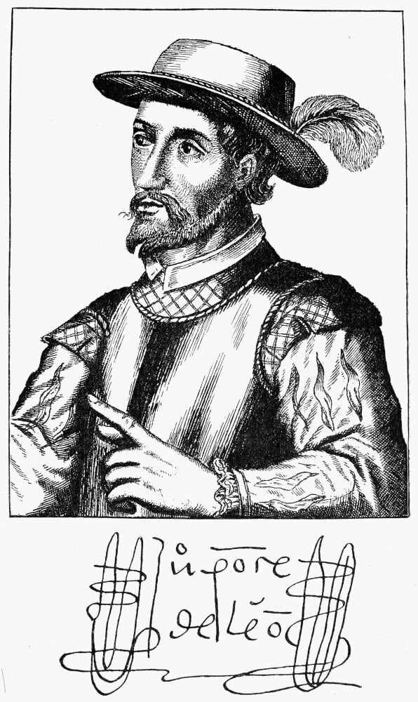 Ponce De Leon Coloring Pages