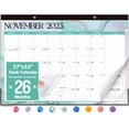 thumbnail image 1 of Calendario de escritorio para vencer en 2026, 26 meses de noviembre de 2025-2027, 1 of 8