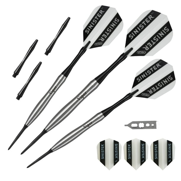 Viper Sinister 95 Tungsten Professional Steel Tip Dart Set 25 Grams Walmart Com Walmart Com