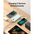 thumbnail image 4 of Power Bank VEEKTOMX 20000 mAh con cables integrados para iPhone, 4 of 7