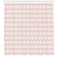 thumbnail image 3 of Abstract Shower Curtain, Gradient Effect Geometrical Motif with Thin Line Modernistic Ornament, Fabric Bathroom Set with Hooks, 69W X 84L Inches Extra Long, Pink Orange White, by Ambesonne, 3 of 3