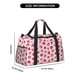 thumbnail image 3 of Disketp Hand Drawn Strawberry Bolsa de Viaje Tipo Duffle, Bolso de Mano para Fin de Semana para Mujer, Bolsa de Gimnasio Ligera para Hombre, Esencial para Viajes, 3 of 7