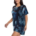 thumbnail image 2 of Lsque Chucky Women's Short-Sleeved Pajama Set - 2 Piece Soft and Lightweight Sleepwear Set-Large, 2 of 9