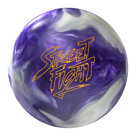Storm Street Fight Bowling Ball- Purple/White (15lbs)