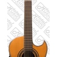 thumbnail image 4 of Oscar Schmidt Bajo Sexto A/E Guitar w/ Gig Bag & Stand, Solid Cedar Top, OH52SE-G640, 4 of 12