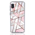 thumbnail image 4 of Samsung Galaxy A10E Case, Kaesar Hybrid Bling Glitter Sparkle Laser Polygon Marble Graphic Fashion Cute Colorful Skin Cover Shockproof Case for Samsung Galaxy A10E, 4 of 5