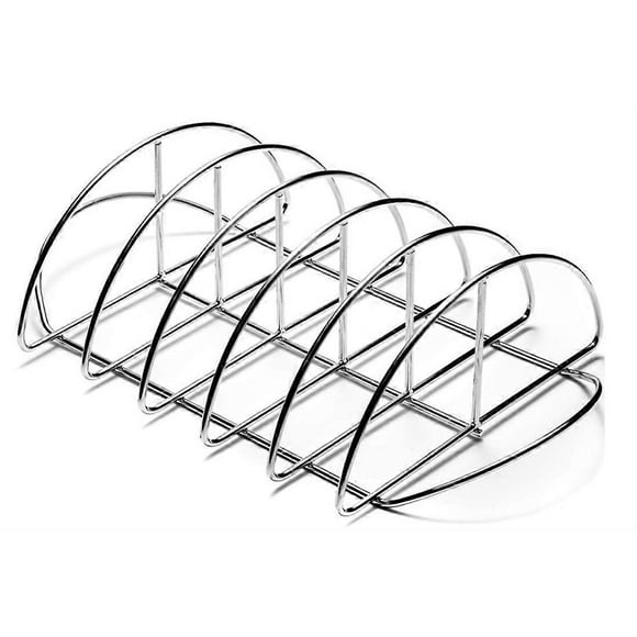 Barbecue Rib Rack for Smokers,for Large Green Eggs and Kamado Joe Smoker or Larger Barbecue Rack,for