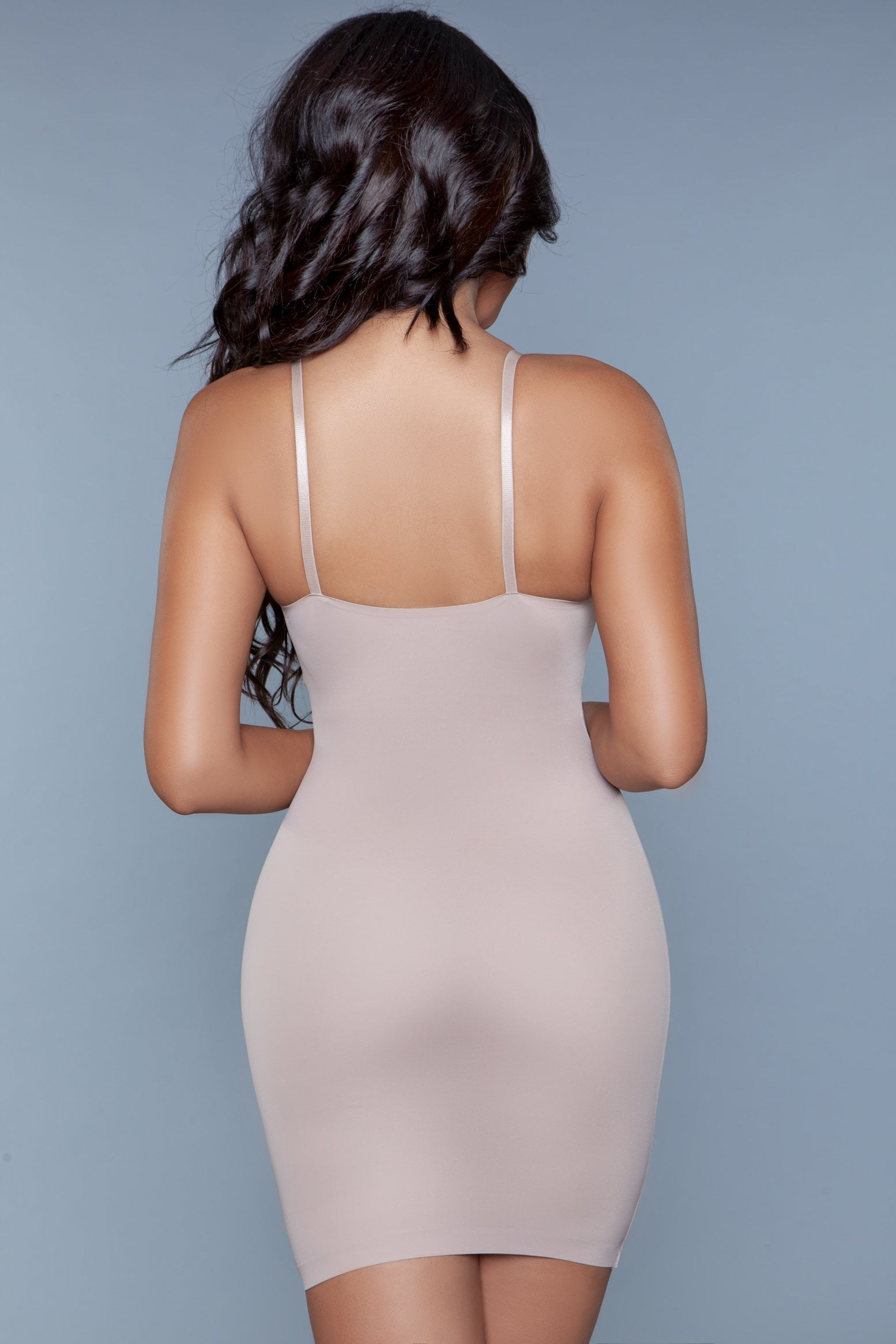 sexy BE WICKED backless STRAPLESS spandex SHAPER shapewear BODY slimming  DRESS