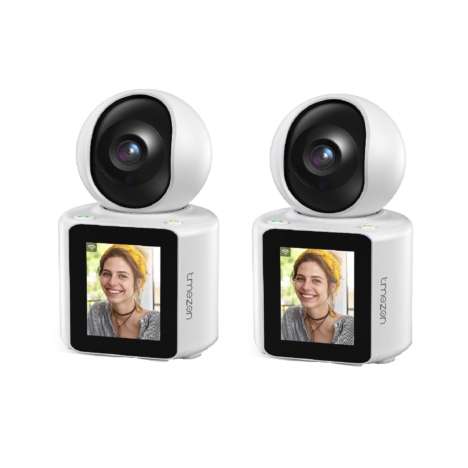 TMEZON Video Pet Dog Camera, Two-Way Wireless Security Camera with 1080P Indoor Monitoring