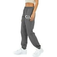 thumbnail image 4 of KeShDi Winter Cotton Sweatpants Women Women Casual Trousers and Trousers Plus Velvet Running Fitness Sports Pants Dark Gray XXL, 4 of 4