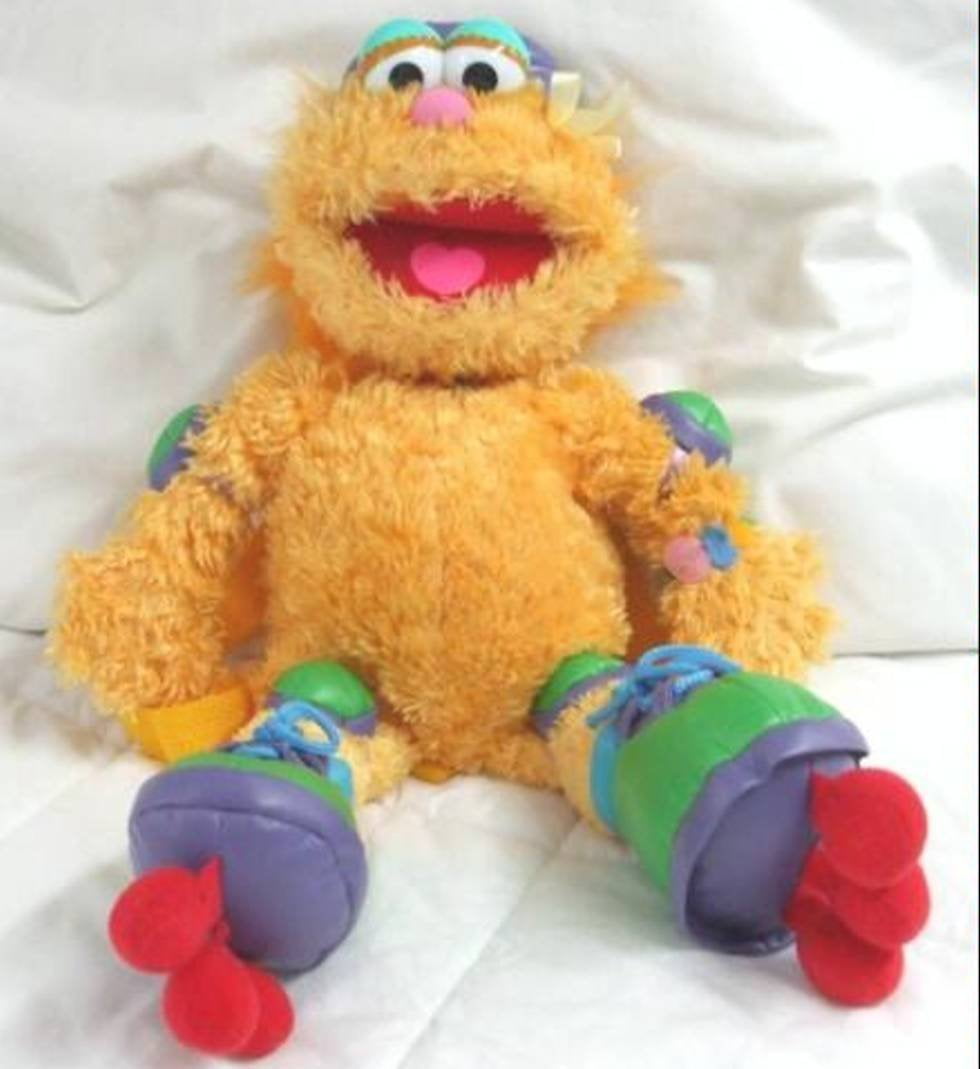 Plush Backpack Sesame Street Zoe 15" New 094984