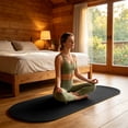 thumbnail image 2 of Yoga Mat Silica Mud Non-Slip Quiet Cushioned 70.8in Shock-Absorbing for Pilates Fitness Stretching Multicolor Macaron by MPOISVA, 2 of 7