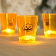 thumbnail image 1 of KARLSITEK 12 Halloween Candle Light Cup Electron Glowing Cups with Batteries Pumpkin Skull Masquerade Atmosphere Lamp Prop, 1 of 5