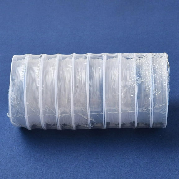 10 Rolls Korean Round Elastic String 1mm Stretchy Bracelet String Elastic Beading Thread for Jewelry Bracelets Making and Beading