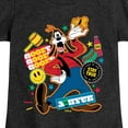 thumbnail image 3 of Disney - Goofy Sticker Look - Toddler & Youth Girls Short Sleeve Graphic T-Shirt, 3 of 5