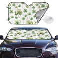 thumbnail image 2 of Balery St Patrick'S Day3 Windshield Sun Shade, Car Front Window Sunshade Cover ,Automotive Interior Portected Blocks Uv Rays For Car Pickup Truck Suv Accessories- Small, 2 of 7