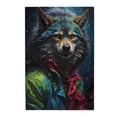 thumbnail image 2 of Naloa Vintage Wolf Warrior Custom Puzzles Personalized Puzzle 1000 Pieces from Photo Custom Jigsaw Puzzle for Wedding, Graduation, (29.5×19.7in, Vertical), 2 of 9