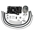 thumbnail image 2 of Jagg 751-FP2300, Compatible with Harley-Davidson |10 Row Fan-Assisted Black Horizontal Low Mount Oil Cooler System, 2 of 4