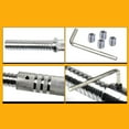 thumbnail image 3 of Conector de barra sólida La barra de pesas se convierte en extensor de de barra 20 centímetros Zulema Barra de extensión con mancuernas, 3 of 8
