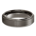 thumbnail image 2 of 6mm Gunmetal Wedding Ring,Tungsten Wedding Ring,Tungsten Carbide Ring,Engagement Ring,Comfort Fit Ring, 2 of 4