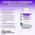 thumbnail image 2 of Sambucus Black Elderberry with Zinc and Vitamin C for Adults, Immune Support with Echinacea, Turmeric, Garlic, Vitamin E, B6, Probiotics and L-Glutamine, 2 of 6