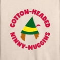 thumbnail image 3 of ELF - Christmas Family Set Ninny Muggins - Women's Lightweight French Terry Long Sleeve Shirt, 3 of 5