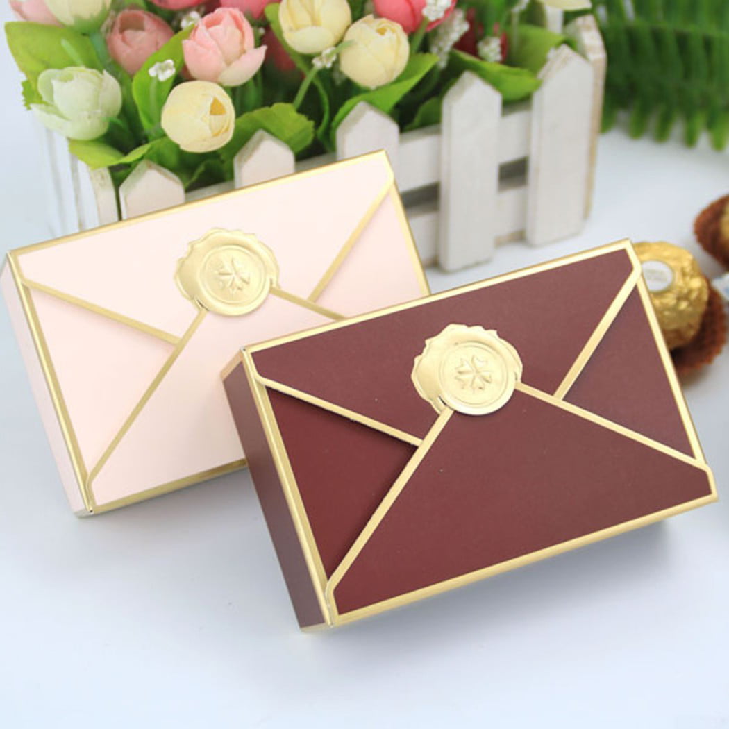 10PCS Wreath Puff Box Party Candy Muffin Moon Cake Gifts Boxes Wedding Wrapping 