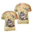 thumbnail image 3 of Siamese Celebrates Spring and Enjoys a Happy Easter All Over Print 3D Shirt Unisex Merch Cat Lover Kitten Owner Gifts - 02001, 3 of 6