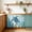 Turquoise Blue, variant on Teal Green Sea Turtle Small Sink Skirt 10"Wx11"L,Dustproof Under Sink Curtain with Self Adhesive Tape,Coastal Summer Beach Seaweed Cabinet Curtain Cover for Bathroom Vanity,Kitchen Storage Shelf,RV