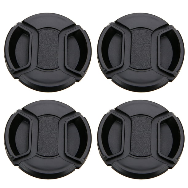 4 PCS Cubierta de lentes Reemplazo 62mm Polvo a prueba de polvo Cámara a prueba de salpicaduras de la lente