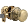 thumbnail image 4 of Kwikset Juno Passage Door Knob Signature Series - Adjustable, Grade 2 - Antique Brass, 4 of 5