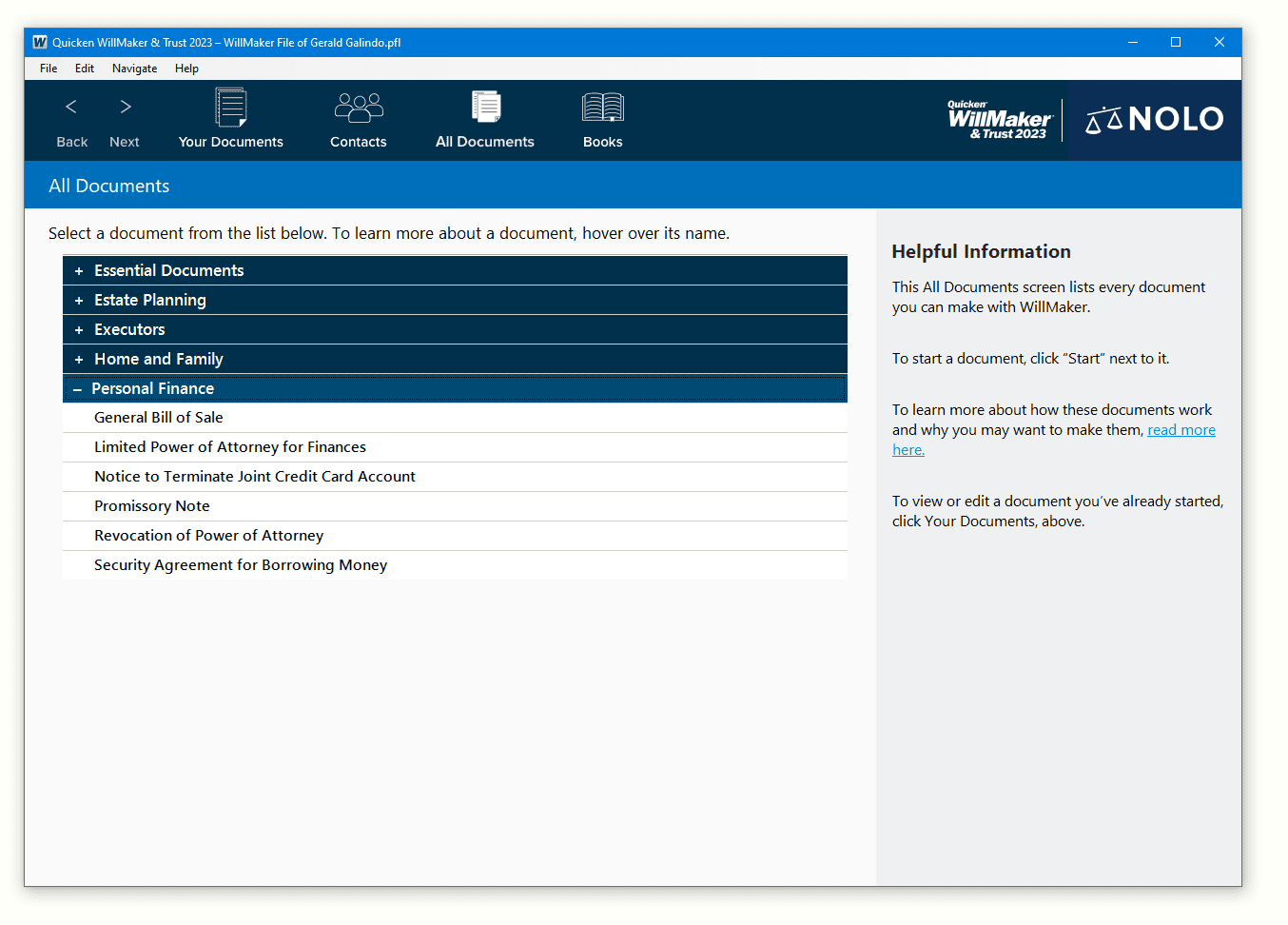 Buy Individual Software PVEWM23 Quicken WillMaker & Trust 2023 Online