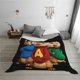 thumbnail image 5 of Manta de franela ultra suave y esponjosa de Alvin y las ardillas, cómoda, cálida y ligera, regalo para niñas, niños y mujeres, 5 of 8