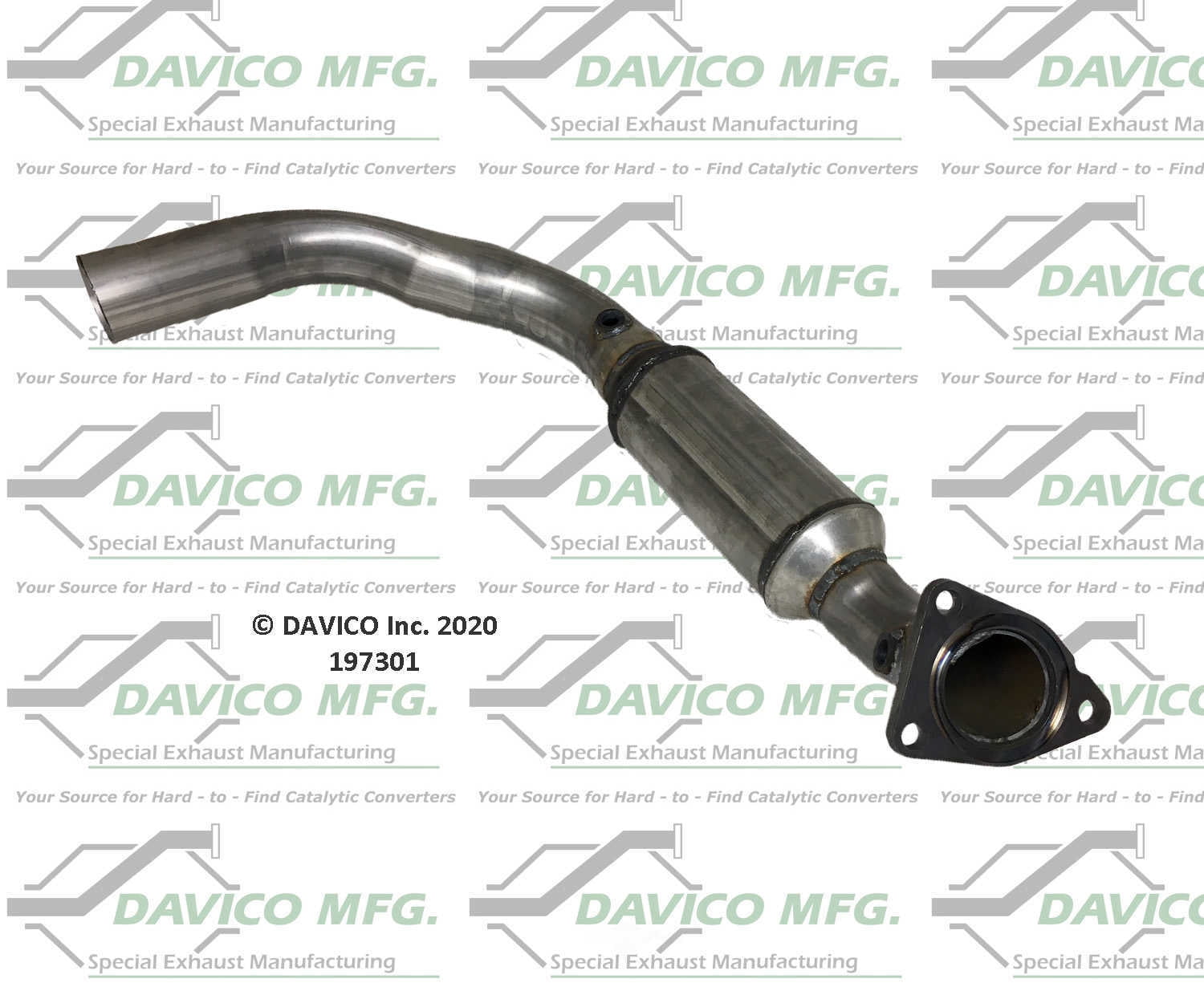 Davico Mfg 197301 Direct-Fit Catalytic Converter