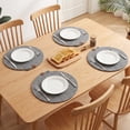 thumbnail image 3 of Unique Bargains Farmhouse Placemats 4pcs Gray 13"x13", 3 of 6