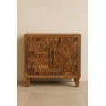 thumbnail image 1 of Artisan Furniture Solid Wood Cadiz Carved Block Cabinet, 1 of 12