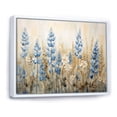 thumbnail image 2 of Designart "Serene Blue Bonnets Field III" Blue Bonnets Floater Framed Wall Art Living Room, 2 of 5