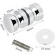 thumbnail image 2 of Sliding shower door handles stainless steel compatible glass shower 2pcs, 2 of 5